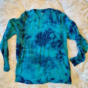 American Eagle Tie-dye Long sleeve Shirt